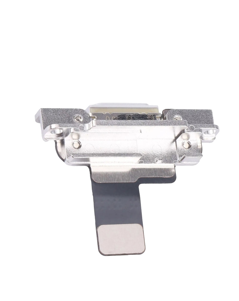 Encuentra el puerto de carga plateado para AirPods Max en Guatemala, ideal para reparaciones de calidad en talleres de mayoristas de partes Apple.