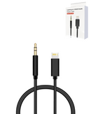 Compra al por mayor en Guatemala cables USB L-AUX de 3ft de color negro para tus accesorios de audio en SlowBack.
