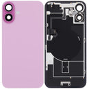 Encuentra tapa trasera usada con placa de acero y carga inalámbrica para iPhone 16 Plus en Guatemala.