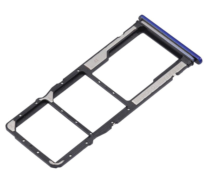 Bandeja para Dual SIM Xiaomi Redmi 9 / Poco M2 (Azul)