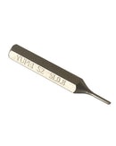 Punta de destornillador de acero S2 (SL0.8)