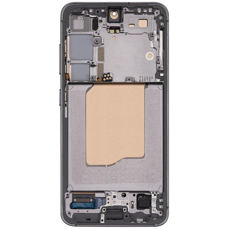 Reparación de pantalla OLED con marco service pack para Samsung Galaxy S25 5G en Guatemala.