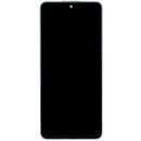 Pantalla refurbished con marco para Realme 10 Pro RMX3661 en Nebula Blue, ideal para reparación de display roto.