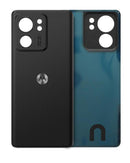Tapa trasera original OEM para Motorola Moto Edge XT2305 / 2023 en color Negro Eclipse, disponible para reparación en Guatemala.