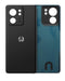 Tapa trasera original OEM para Motorola Moto Edge XT2305 / 2023 en color Negro Eclipse, disponible para reparación en Guatemala.