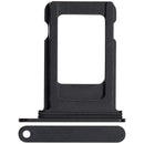 Bandeja SIM simple negra para iPhone 16e/17e, repuesto A3212, A3408, A3409, A3410.