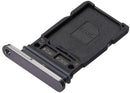 Bandeja SIM sencilla gris para Samsung Galaxy S25 FE 5G (SM-S731B), repuesto original.
