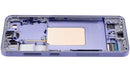 Pantalla OLED Samsung Galaxy S24 5G Cobalt Violet con marco, repuesto para reparación de display roto.