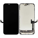 Pantalla OLED original usada para iPhone 14 Plus con flex de sensor de luz, lista para reparación de display.