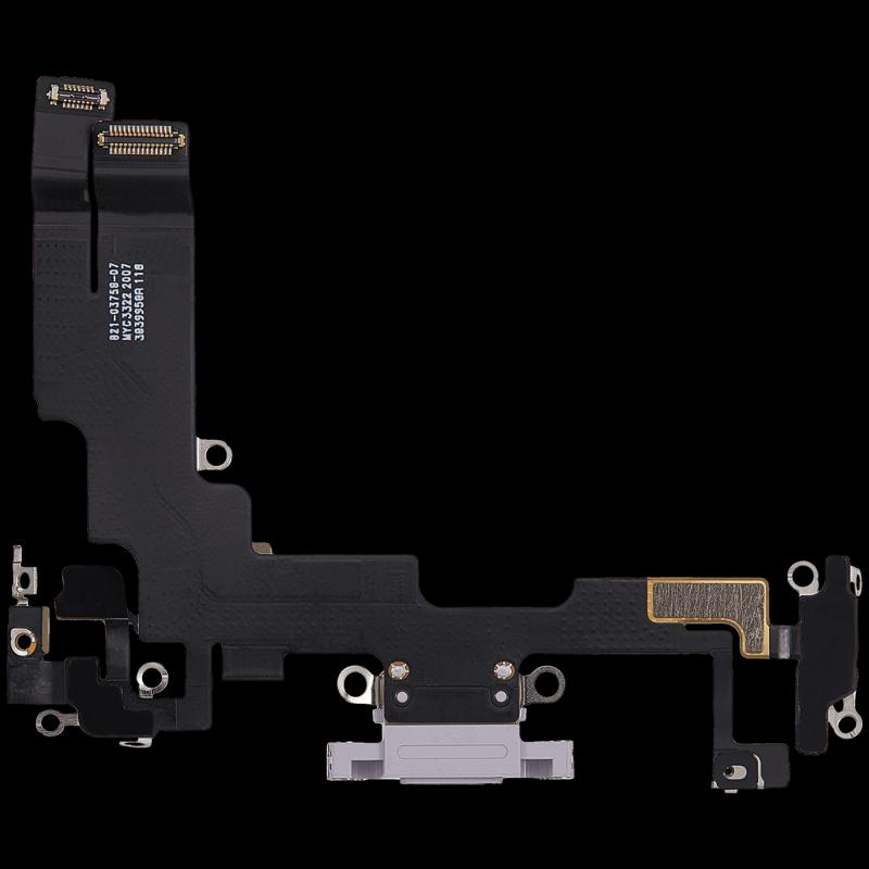 Puerto de carga para iPhone 14 (Usado OEM) (Morado)