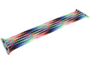 Correa Braided Solo Loop Pride Edition original Apple Watch, talla 7, tejido elástico multicolor para 44mm, 45mm, 46mm, 49mm.
