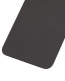 Tapa trasera de cristal negra para Huawei P20 Lite (Nova 3e) con lente de cámara, ideal para reparación.