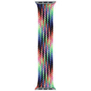 Correa Apple Braided Solo Loop Pride Edition para Apple Watch, con patrón de arcoíris trenzado, talla 3 (pequeña), para modelos de 38mm a 42mm.