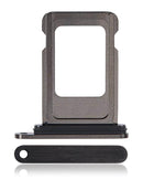 Bandeja para tarjeta SIM para iPhone 15 Pro / 15 Pro Max (Titanio Negro)