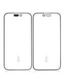 Mayorista en Guatemala de marcos para iPhone 15 Pro en paquete de 5 unidades de la marca OCA Masterr, ideal para reparaciones y componentes sueltos.