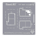 Stencil Qianli Bumblebee QS159 para reballing de placa base Huawei Mate X2, herramienta de reparación.