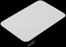 Tapa trasera plateada usada para iPhone 17 Pro Max con MagSafe y NFC, ideal para reparación de chasis.