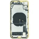 Tapa trasera amarilla para iPhone XR A1984/A2105 con puerto de carga y flex preinstalados.