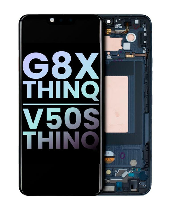 Pantalla OLED con marco original LG G8X ThinQ / V50S ThinQ 5G en Guatemala.