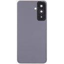 Tapa trasera de vidrio rosa melocotón para Samsung Galaxy A26 5G (A266) con lente de cámara, sin logo.