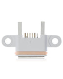 Reparación de puerto de carga con soldadura requerida en Guatemala para conector 06 Pin - Micro A con 4 puntos de anclaje.