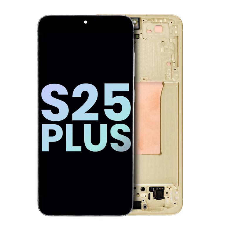 Reparación de pantalla con marco OLED Samsung Galaxy S25 Plus 5G en Guatemala.