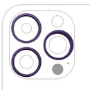 Anillo de bisel morado intenso para cámara trasera iPhone 14 Pro/Max (3 piezas), repuesto A2650.