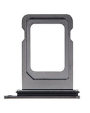 Bandeja para doble tarjeta SIM para iPhone 11 Pro / 11 Pro Max (Gris Espacial Mate)