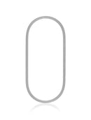 Aro del bisel de camara trasera para iPhone XS / XS Max (Plata) (Pack de 10)