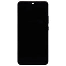 Pantalla OLED Samsung Galaxy S22 Plus 5G Phantom Black con marco, display de 120Hz para reparación de pantalla rota.