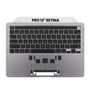 Encuentra la tapa superior con teclado y batería para MacBook Pro 13 (A2289 / Early 2020) en Guatemala, venta al por mayor y reparaciones en talleres especializados.
