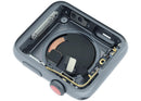 Carcasa de aluminio Space Black para Apple Watch Series 3 (42mm) A1861, A1891, A1892, repuesto OEM Grado A.