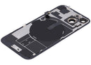 Tapa trasera original verde para iPhone 15 (A2846) con MagSafe, NFC y flex de flash.