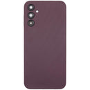 Tapa trasera roja oscuro para Samsung Galaxy A14 4G A145 con lente de cámara, repuesto aftermarket.