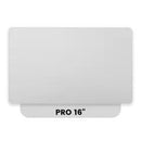 Panel táctil para MacBook Pro 16" (A2991 / Late 2023) de color plata en Guatemala.