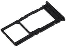 Bandeja SIM dual negra para Samsung Galaxy A06 5G, repuesto A066, porta chip resistente.
