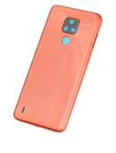 Tapa trasera original para Motorola Moto E7 (XT2095 / 2020) en Guatemala, repuesto disponible en tiendas de reparaciones de celulares y mayoristas de partes de teléfonos.