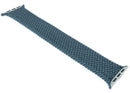 Correa trenzada Solo Loop para Apple Watch, color verde lago, tamaño 6 (mediano), compatible con 44mm, 45mm, 46mm, 49mm.