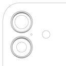 Aro de bisel camara trasera iPhone 17 (Blanco) (Set de 2)