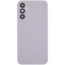 Tapa trasera plateada para Samsung Galaxy A14 5G (A146) con lente de cámara, repuesto Aftermarket Plus.