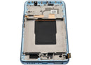 Pantalla OLED azul refurbished con marco para Xiaomi 12T, 12T Pro, Redmi K50 Ultra, lista para reparación.