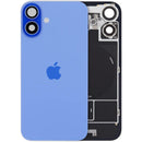 Tapa trasera original iPhone 16 Plus Ultramarine con MagSafe, NFC y flex de linterna (versión UK/EU).