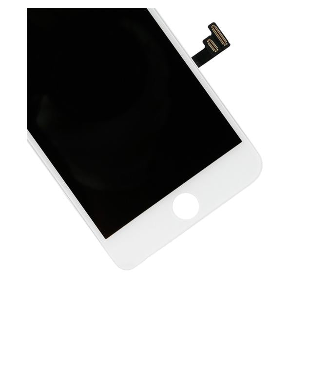 Pantalla LCD para iPhone 7 con placa de metal (Blanco)