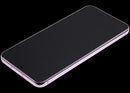 Pantalla OLED con marco para Samsung Galaxy S23 Plus lavanda, 120Hz, ideal para reparación de display roto.
