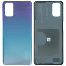 Tapa trasera original Oppo A72 2020 Sky Blue, CPH2067, con acabado brillante para reparación.