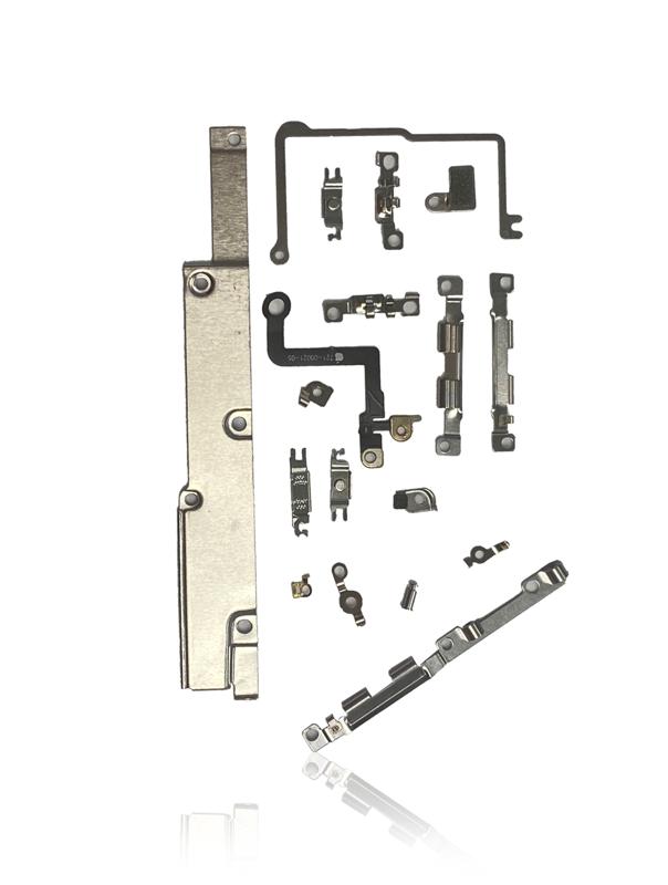 Juego completo de soportes metalicos pequenos para iPhone X