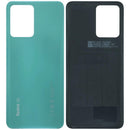 Tapa trasera original Xiaomi Redmi Note 12 5G en color verde menta, repuesto para reparación.