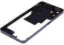 Carcasa de marco medio para Samsung Galaxy A06 (A065 / 2024) color azul en Guatemala, ideal para repuestos y reparaciones en talleres especializados.