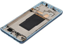 Pantalla OLED azul refurbished con marco para Xiaomi 12T, 12T Pro, Redmi K50 Ultra, lista para reparación.