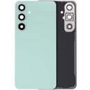 Tapa trasera de vidrio color menta con lente de cámara para Samsung Galaxy S24 FE (SM-S721B/U).